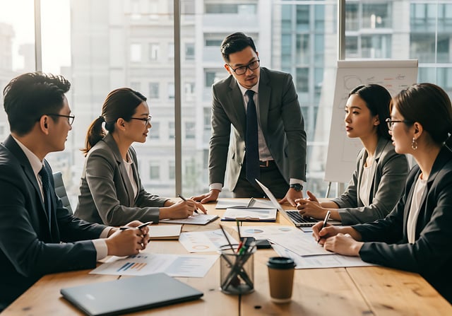 A Group Of Professionals