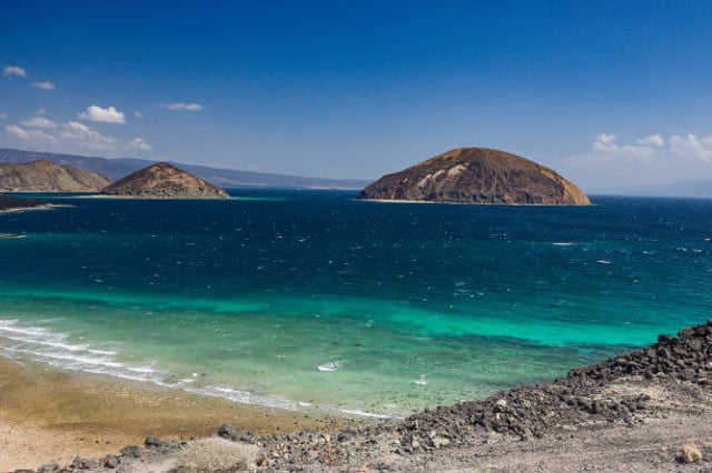 Guinea Koma and Gulf of Tadjoura Landscape