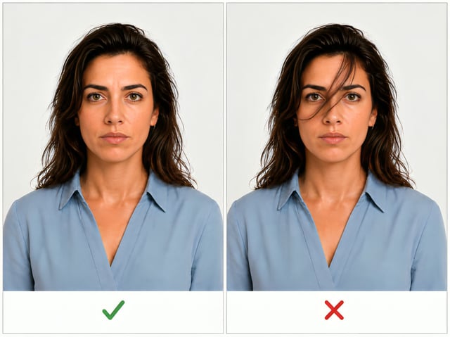 Correct And Incorrect Groomed Photo