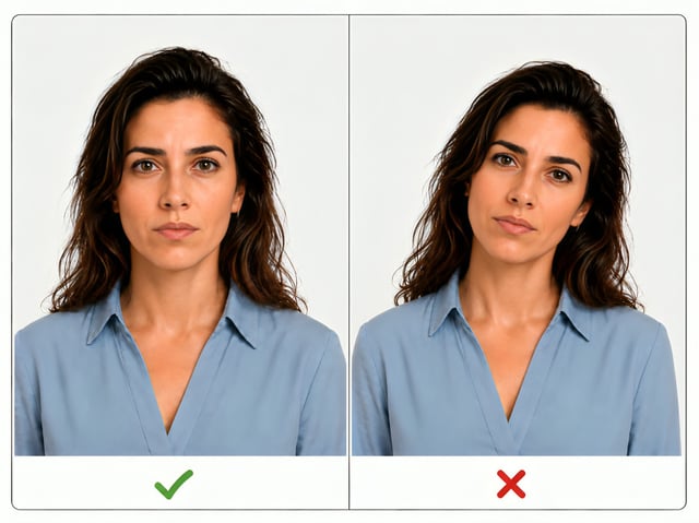 Correct And Incorrect Head Position