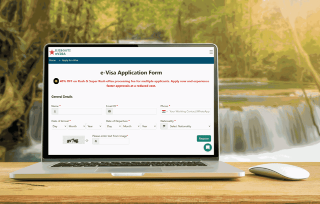 Saudi Arabia And Djibouti Flags