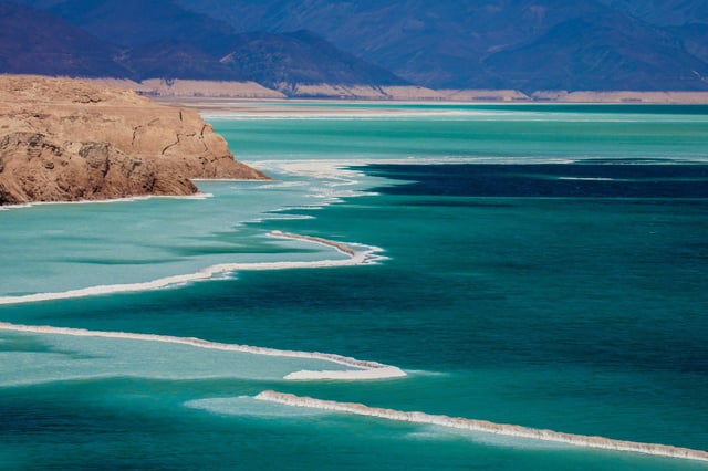 Lake Assal Djibouti Coastline