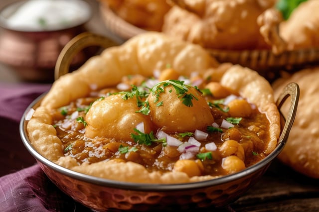 North Indian Delights Indulge In The Irresistible Chole Bhature