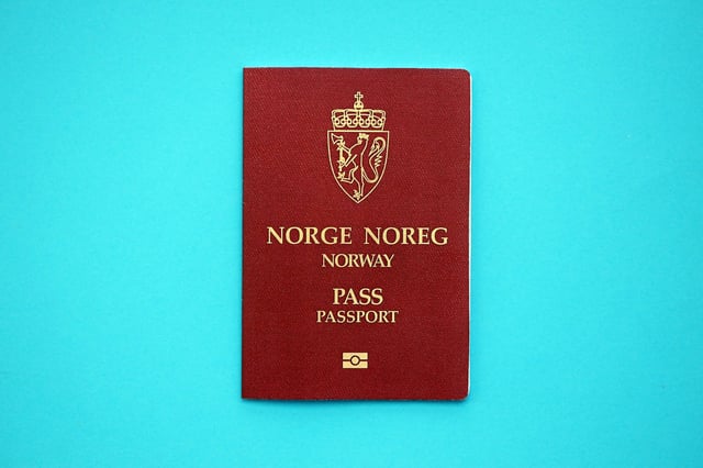 Norwegian Passport Book