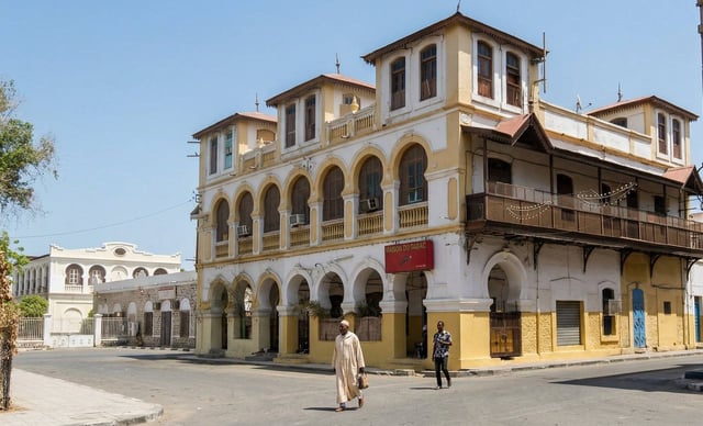 Place Menelik, djibouti