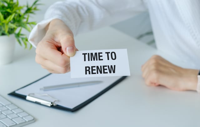 Time To Renew Tag