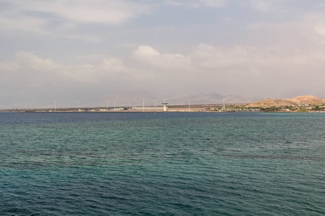 View Of Tadjoura Terminal New Port Of Tadjoura Djibouti