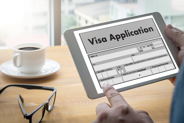 Visa Application Employment Recruitment To Work Businessman