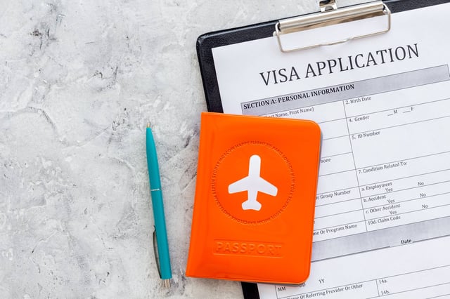 Visa Form With Passport