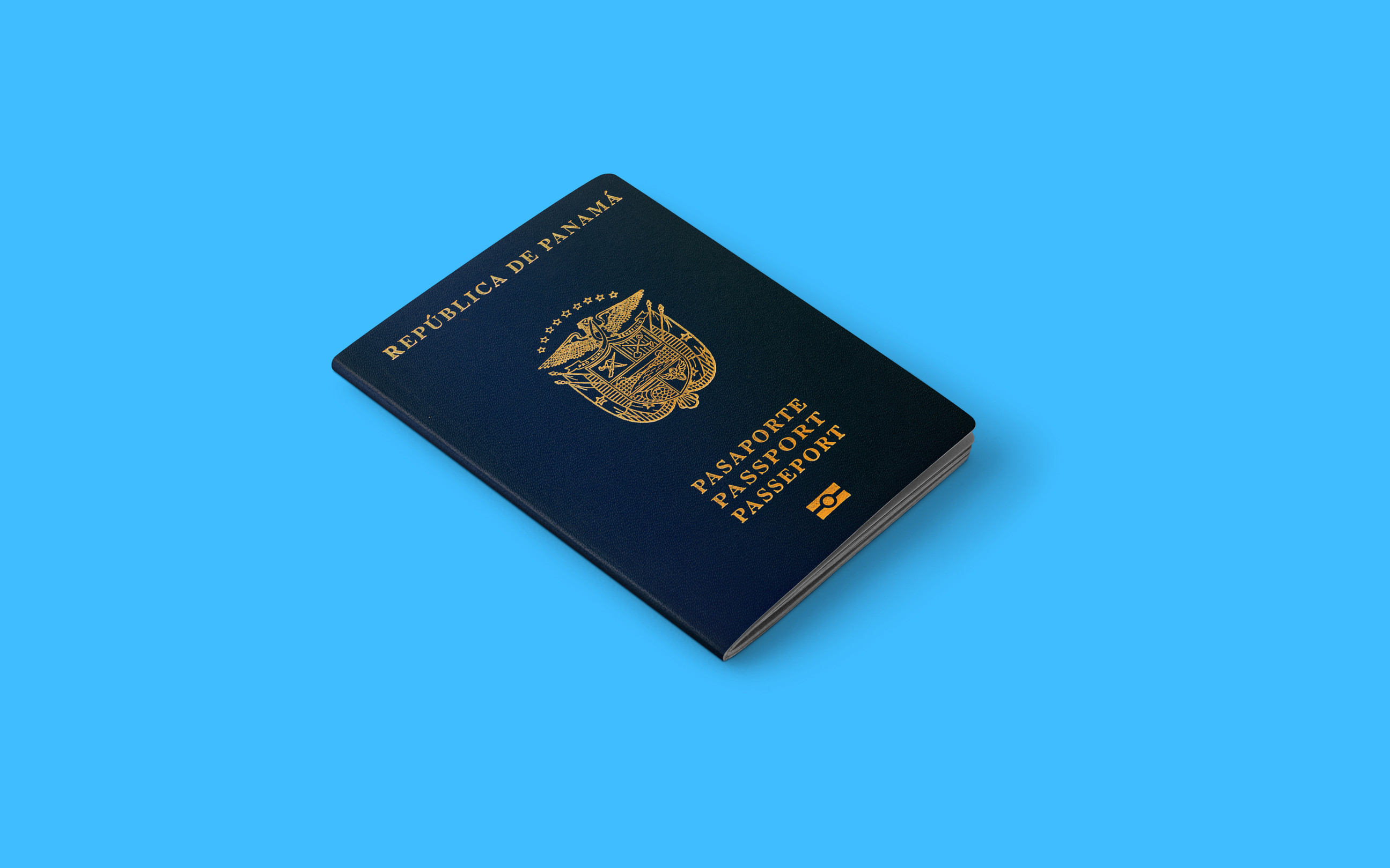 Official Passport Of Panama,panamanian Passport Issued To Citizens