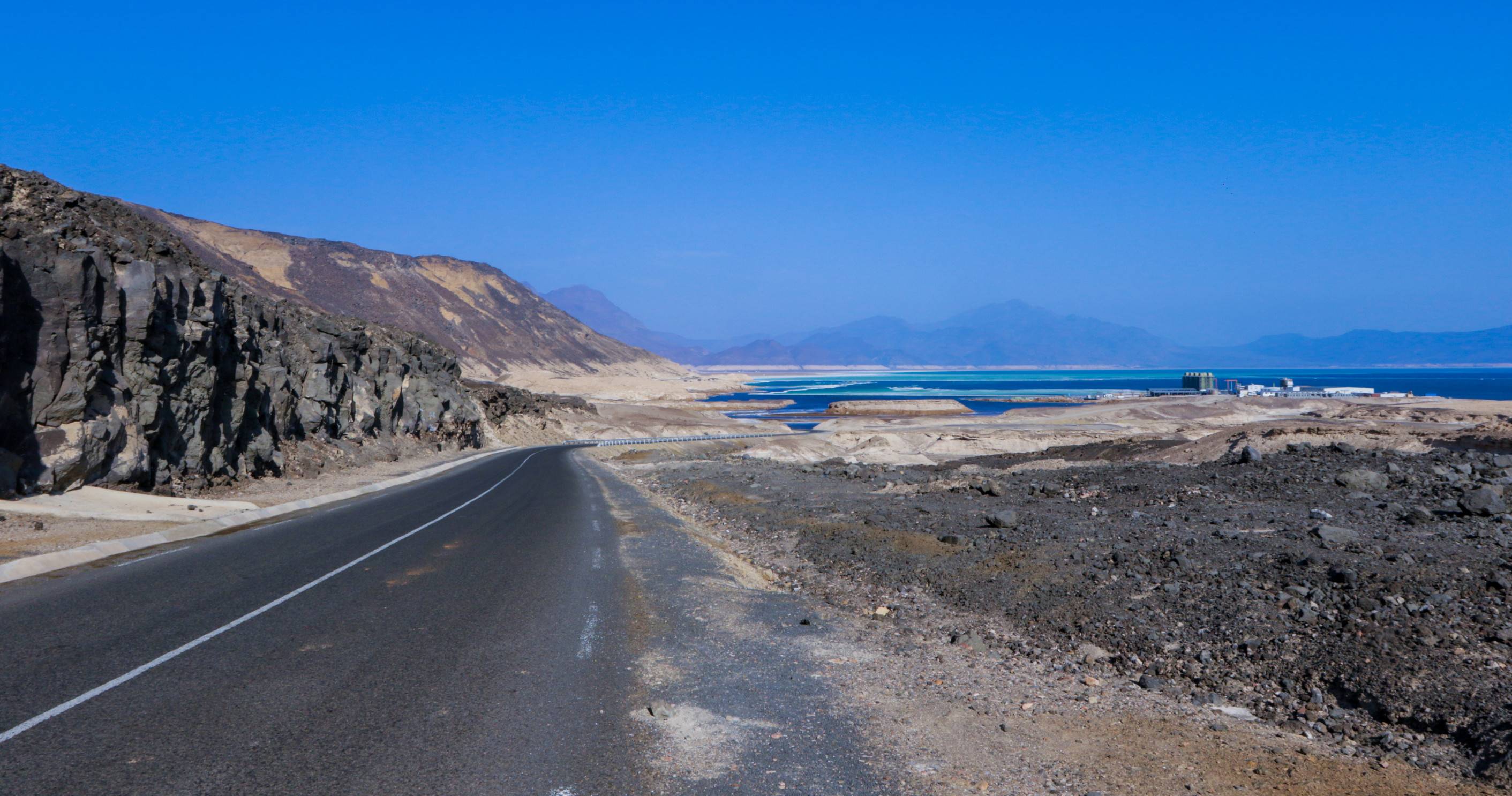 Road Way To The Lake Assal Djibouti Citizen