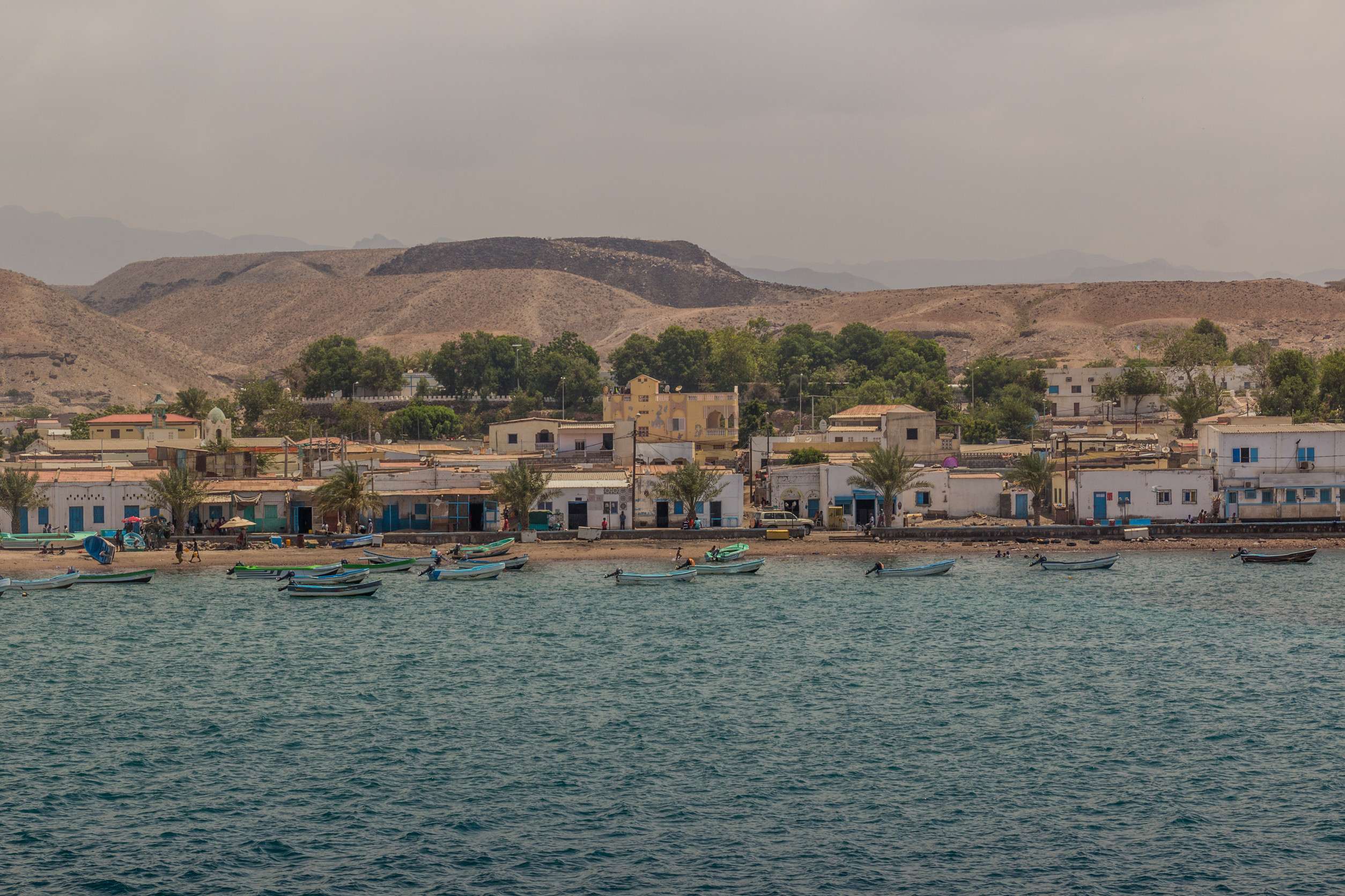 View Of Tadjoura Town Djibouti